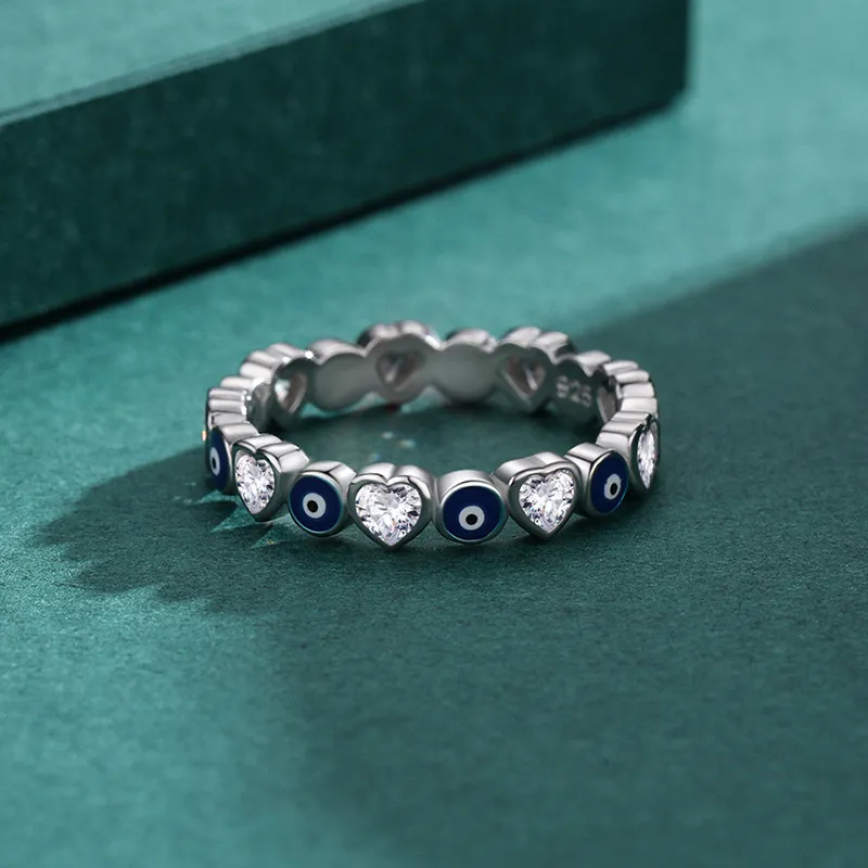 Bague Mauvais Oeil ‘Protection’ en Argent